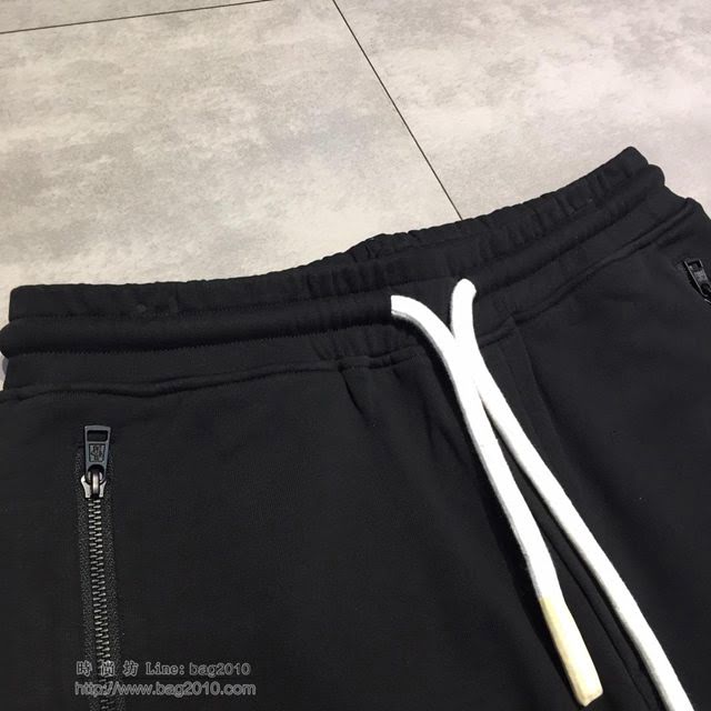 Moncler五分褲 19春夏新款 盟可睞男士黑色休閒短褲  tzy1789